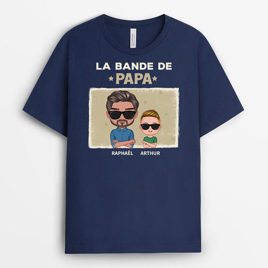 2919AFR2 la bande de papa cool avec lunettes de soleil tee shirt pour papa personnalise_5e44dcf8 8135 47a1 a302 cba06b11f47c