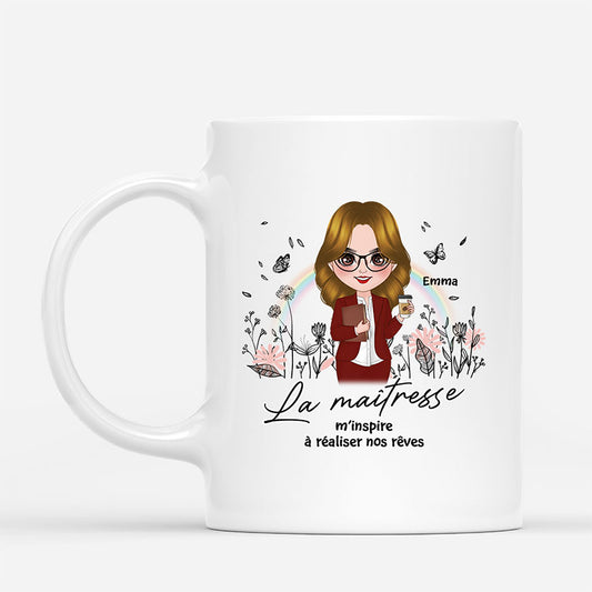 2921MFR1 la maitresse nous inspire a realiser nos reves mug personnalise maitresse_1