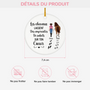 2938OFR3 ornement noel ceramique personnalise les chevaux laissent des empreintes de sabots 2938o6u7u