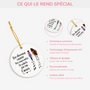 2938OFR4 ornement noel ceramique personnalise les chevaux laissent des empreintes de sabots 2938o6u7u