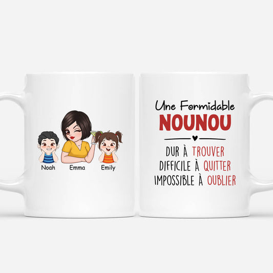 2941MFR1 une merveilleuse nounou mug personnalise pour nounou