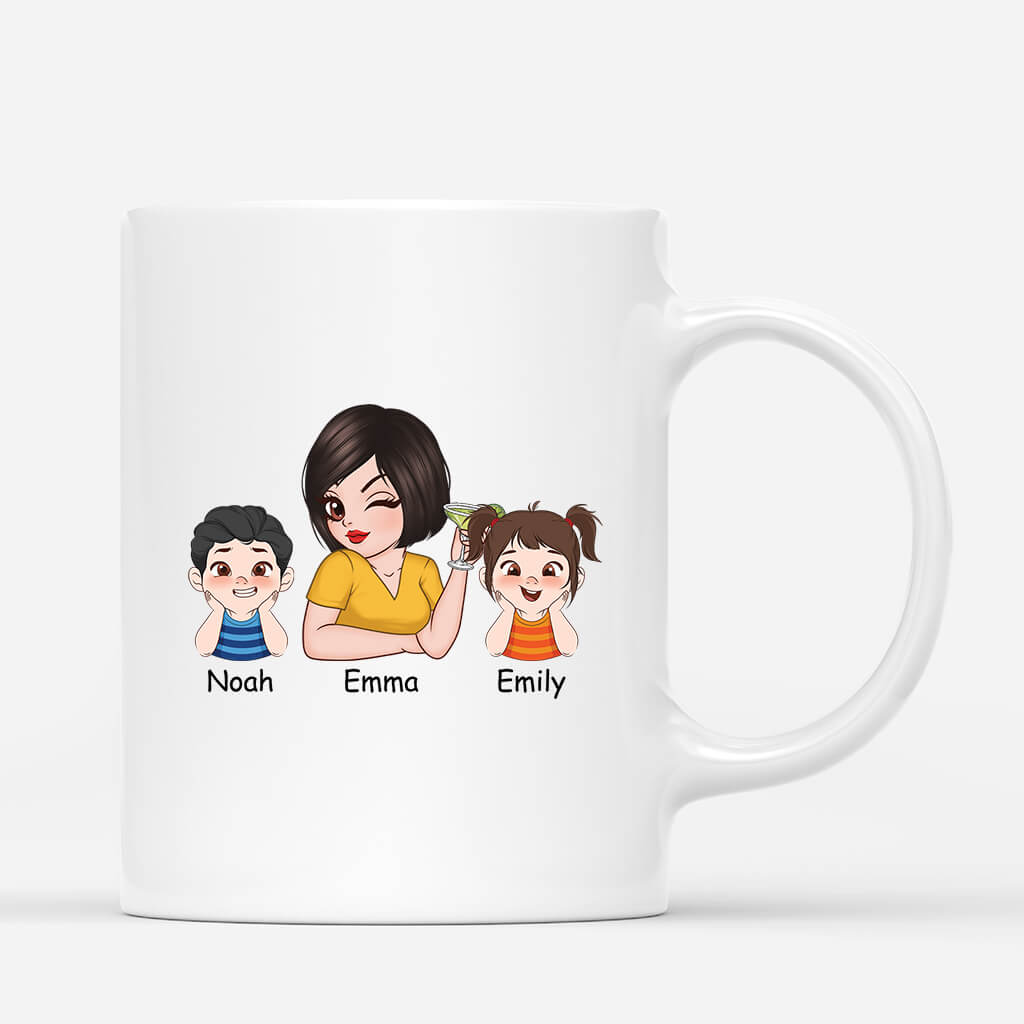 2941MFR2 une merveilleuse nounou mug personnalise pour nounou