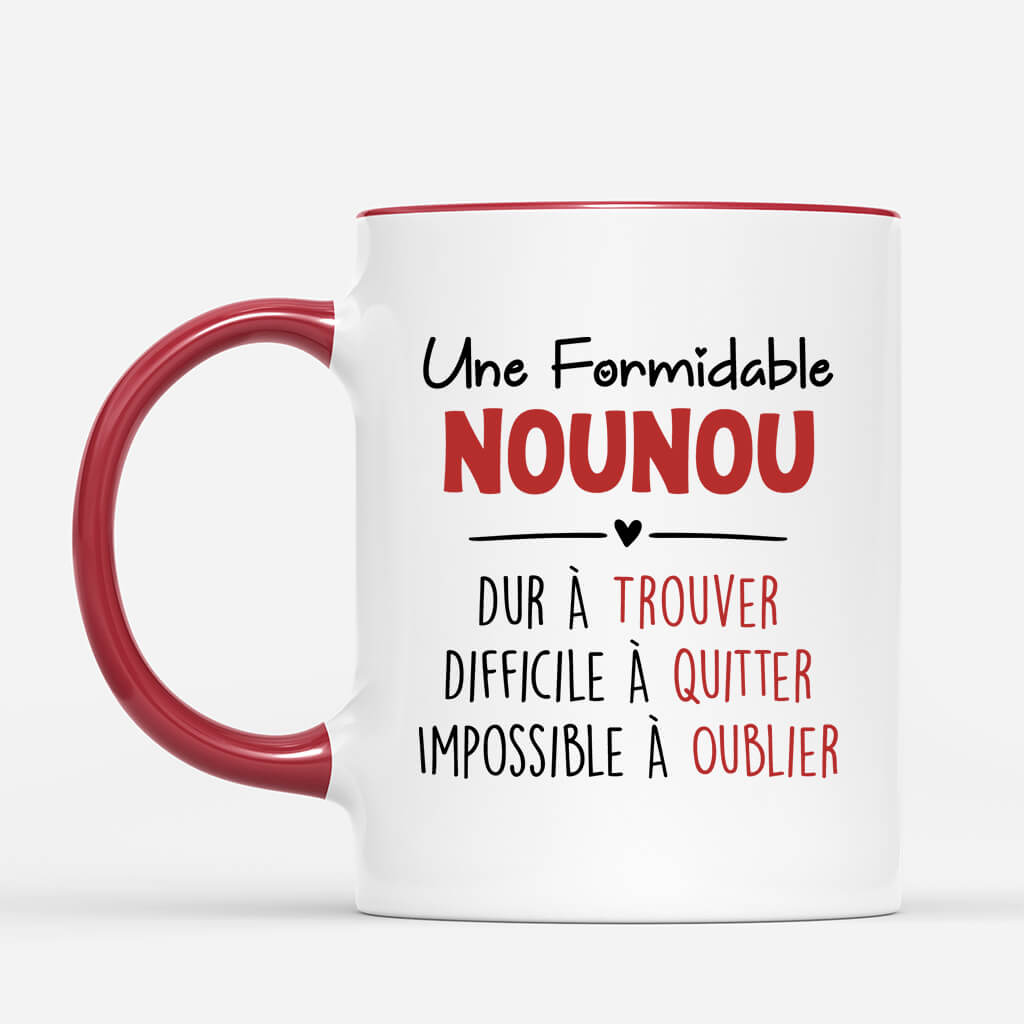 2941MFR3 une merveilleuse nounou mug personnalise pour nounou