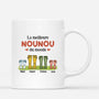 2942MFR1 la merveilleuse nounou du monde mug pour nounou personnalise