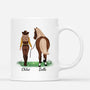 2944MFR2 mon cheval mappelle version femme mug personnalise avec animaux