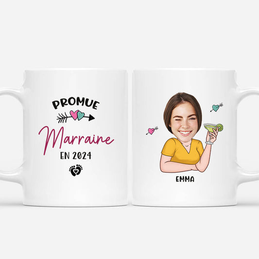 2946MFR1 promue marraine en 2024 mug marraine personnalise