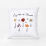 2966PFR2 le jardin de mamie florale coussin mamie original
