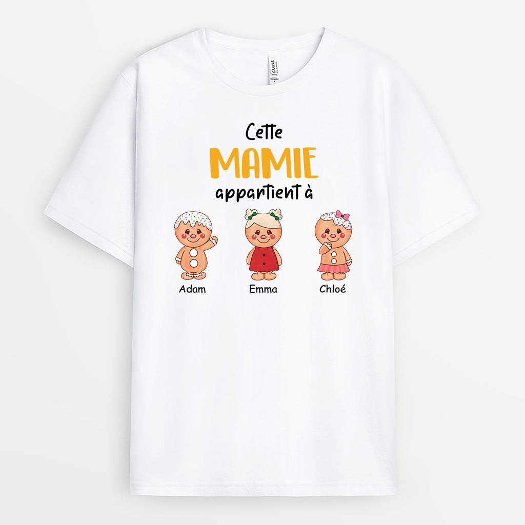 2977AFR1 ce papy appartient a version biscuits t shirt papy personnalise