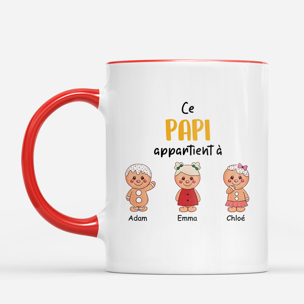 2977MFR2 cette mamie appartient a version biscuits mug personnalisable pour mamie