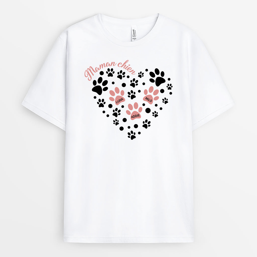 2979AFR1 tee shirt personnalise chien maman chien 2979a8l5c