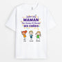 3000AFR1 juste une maman des annees 80 elevant ses cheris t shirt personnalise pour maman