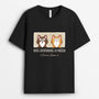 3013AFR1 nous gouvernons la maison version chat t shirt personnalise avec chat