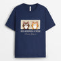 3013AFR2 nous gouvernons la maison version chat t shirt personnalise avec chat