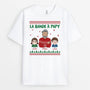 3023AFR1 la bande a papy cool motifs de noel t shirt papy personnalise