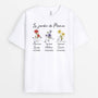 3024AFR1 le jardin de mamie version astrologie t shirt personnalise mamie