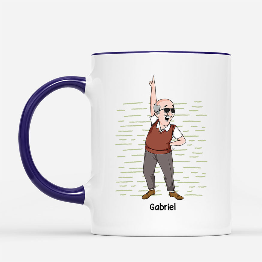 3027MFR3 voila a quoi ressemble un papa absolument fantastique mug pour papa personnalise