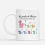 3031MFR1 mug personnalisable le jardin de mamie maman dinosaure 3031m8p5a