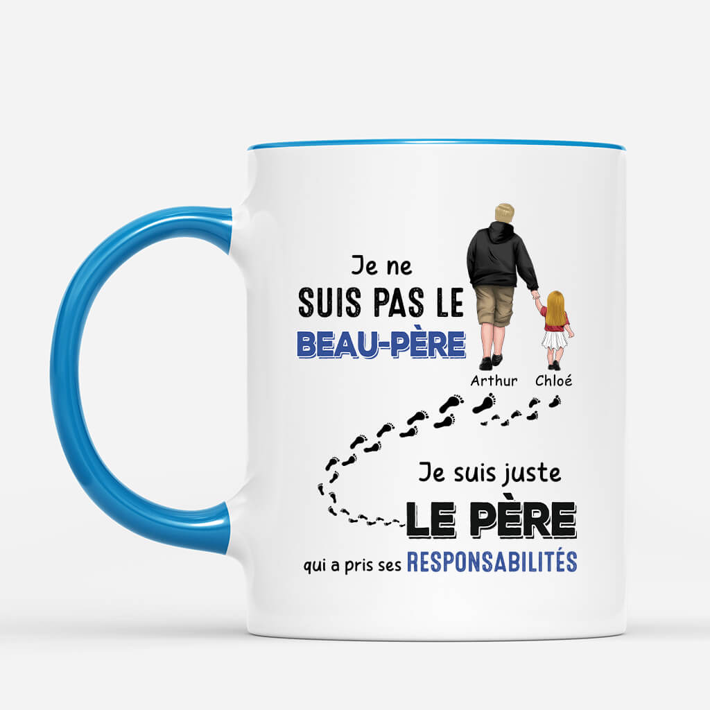 3032MFR2 je ne suis pas le beau pere mug personnalise pour beau pere