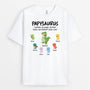 3033AFR1 mamiesaurus plus cool tee shirt pour papy personnalisable