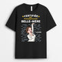 3035AFR1 certifiee meilleure belle mere t shirt pour belle mere personnalise