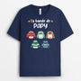 3037AFR2 la bande a papy version pull de noel tee shirt grand pere pour noel