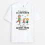 3045AFR1 je suis un papy professionnel version dessin t shirt humour pour papy