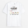 3049AFR1 cette mamie appartient a version ours blancs tee shirt pour mamie personnalise