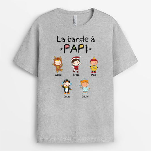 3059AFR2 la bande a mamie noel originale t shirt personnalise pour mamie