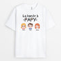 3069AFR1 la bande a papy version enfant au visage rond tee shirt papy personnalise