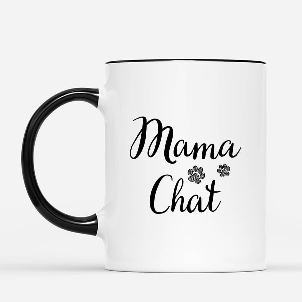 3072MFR3 mon cheri version chat avec photo mug personnalise avec chat