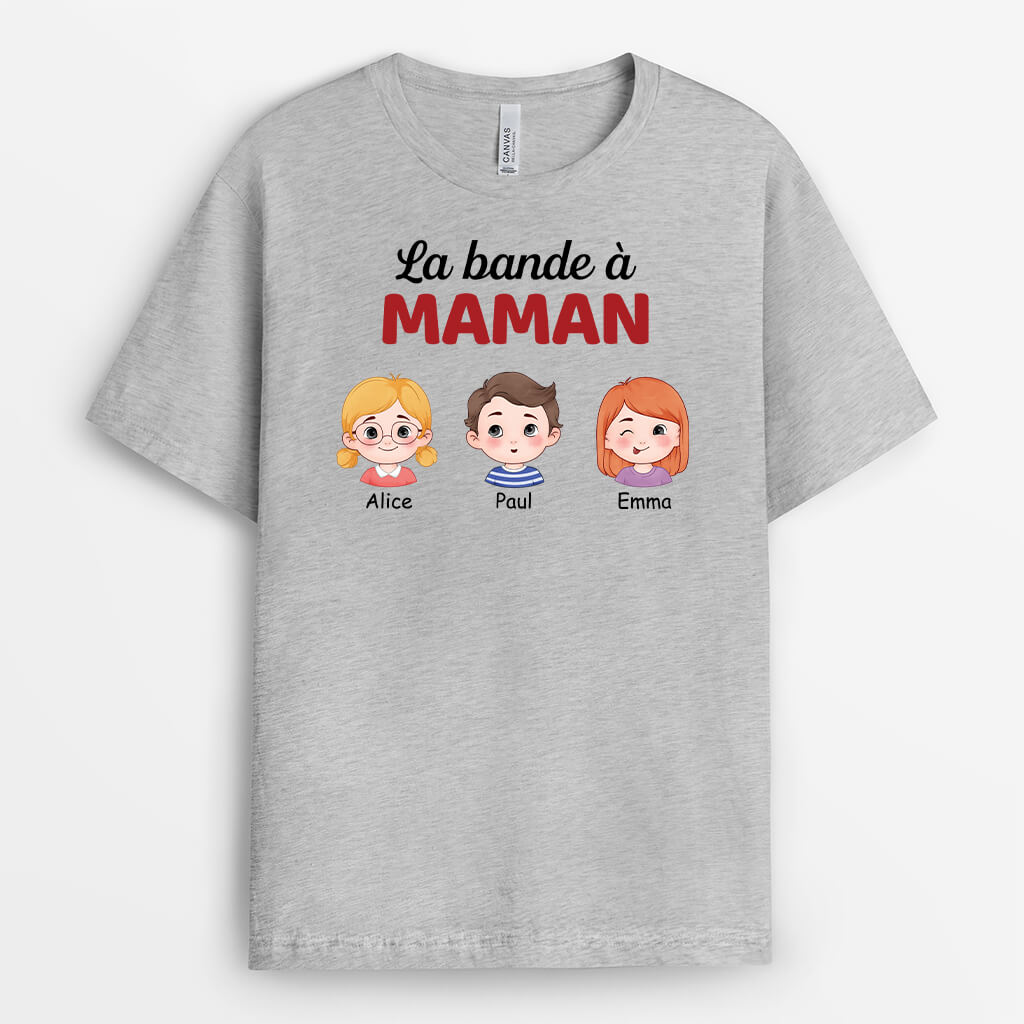 3074AFR2 la bande a mamie version visages ronds t shirt mamie personnalise