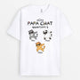 3108AFR1 cette maman chat appartient a des chats qui font un dab t shirt personnalise avec chat