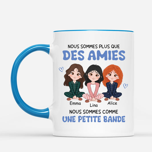 3112MFR2 nous sommes plus que des amies mug meilleure amie personnalise