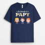 3132AFR2 la bande a papy avec ses petits enfants version carte tee shirt papy personnalise