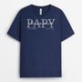 3145AFR2 papy depuis version monochrome simple tee shirt personnalise papy_1f1ad544 4bcd 4085 8662 4c7e66ee53c4