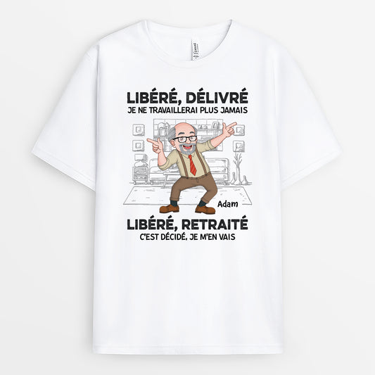 3160AFR2 retraite cest decide je men vais t shirt retraite homme personnalise_c9395930 911c 4aa4 84af 936561873a31