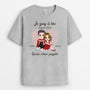 3168AFR2 je suis a toi aucun retour possible t shirt pour couple personnalise