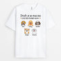 3174AFR1 desole jai des plans avec mes chiens t shirt personnalise chien