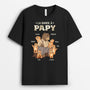 3214AFR1 la bande a papy ours vintage version carte tee shirt papy personnalise