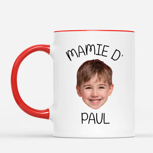 3238MFR2 maman de tasse avec visage mug personnalise pour maman