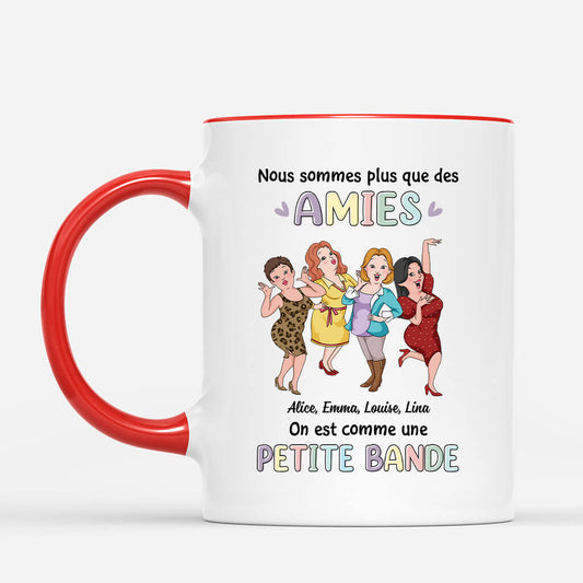 3257MFR2 nous sommes plus que des soeurs mug personnalise humour pour soeur