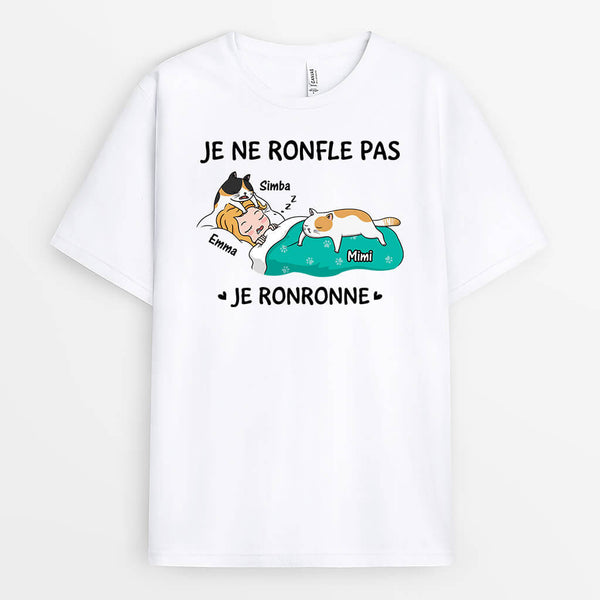 Chat Je Ne Ronfle Pas Je Ronronne Pyjama Citation Tasse Chat Je Ne Ronfle Pas Je Ronronne Pyjama Citation Tasse