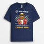 3273AFR2 chaque heure est lhappy hour version ours t shirt personnalise pour retraite