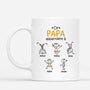 3291MFR1 mug personnalise ce papa appartient a bonhommes allumettes 3291m8l6b