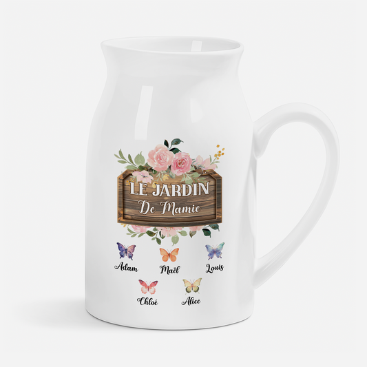 3295OFR1 vase mamie personnalise le jardin de mamie maman 3295o8f5a