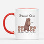 3325MFR2 papa ours brun mug pour papa personnalisable