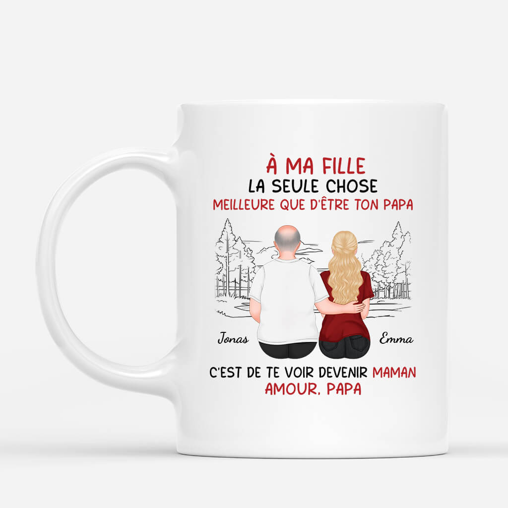 3331MFR1 a ma fille mug pour fille personnalise