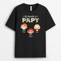 3337AFR1 la bande a papy mignonne version carte t shirt personnalise papy