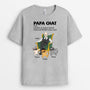 3342AFR2 definition du papa chat cool avec les chats cool tee shirt personnalise chat
