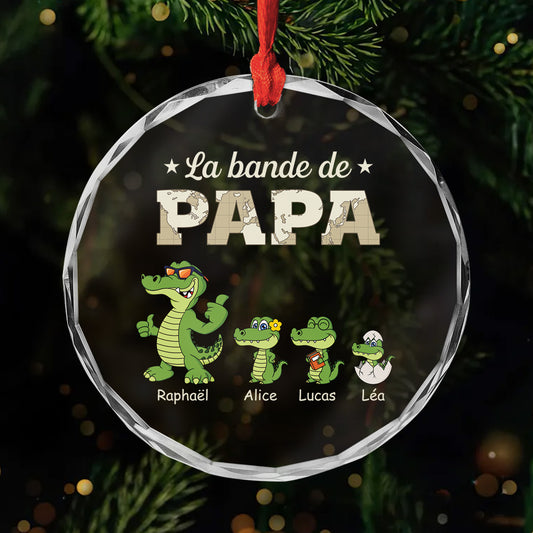 3345OFR1 ornement noel en verre personnalise la bande a papa crocodile 3345o3m8b_d5573b13 40ab 406a 8658 ebfe7e4cd5a4